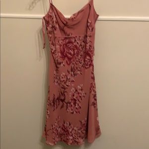 Spring spaghetti strap dress